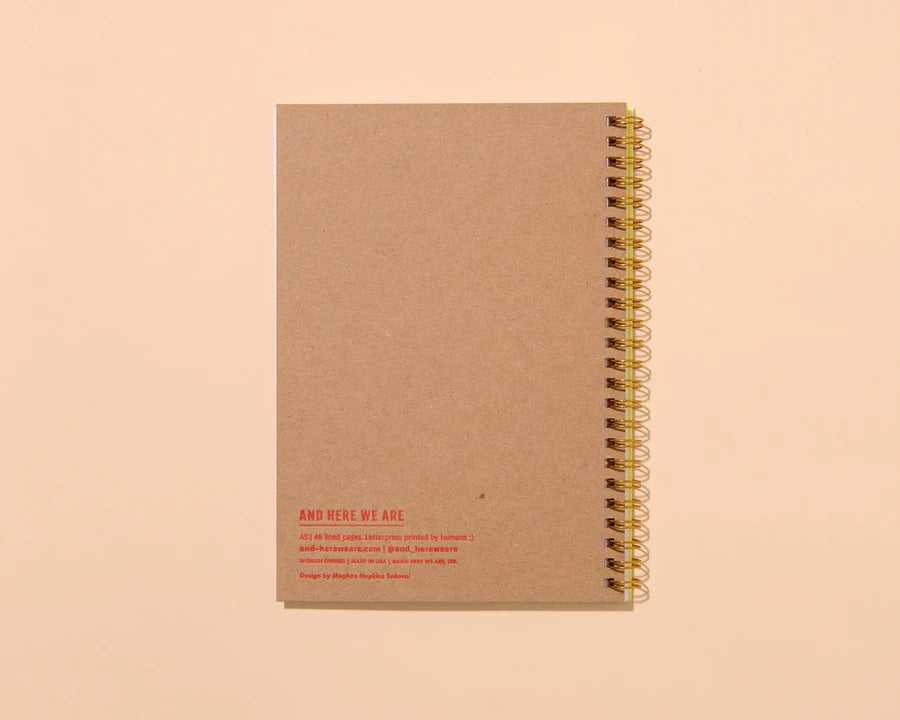 Hot Dog Spiral Notebook | The New York Public Library Shop