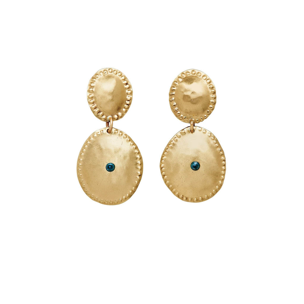 Mesopotamia Bronze Earrings