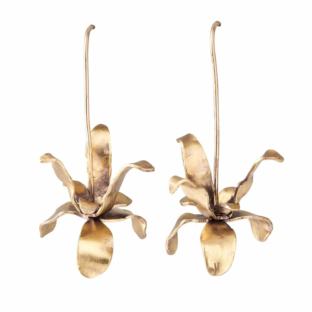 Iris Bronze Earrings