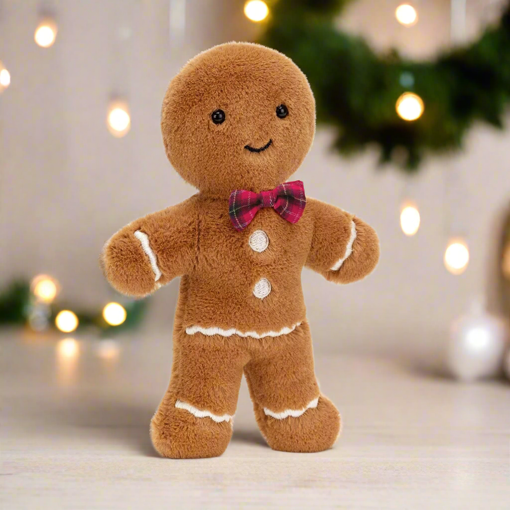Jolly Gingerbread Fred Plush The New York Public Library Shop