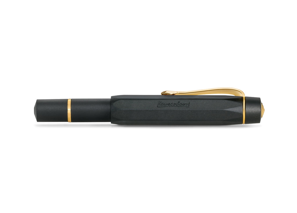 Black Kaweco Piston Sport Fountain Pen