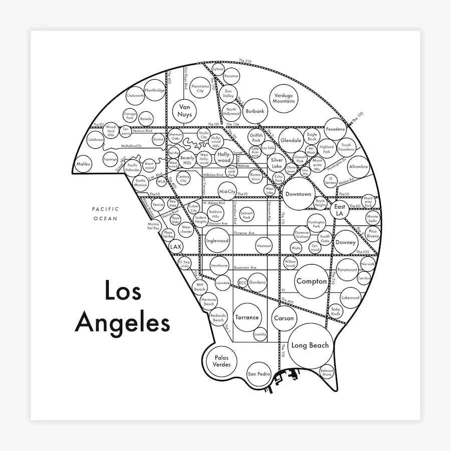 Cities Map Prints