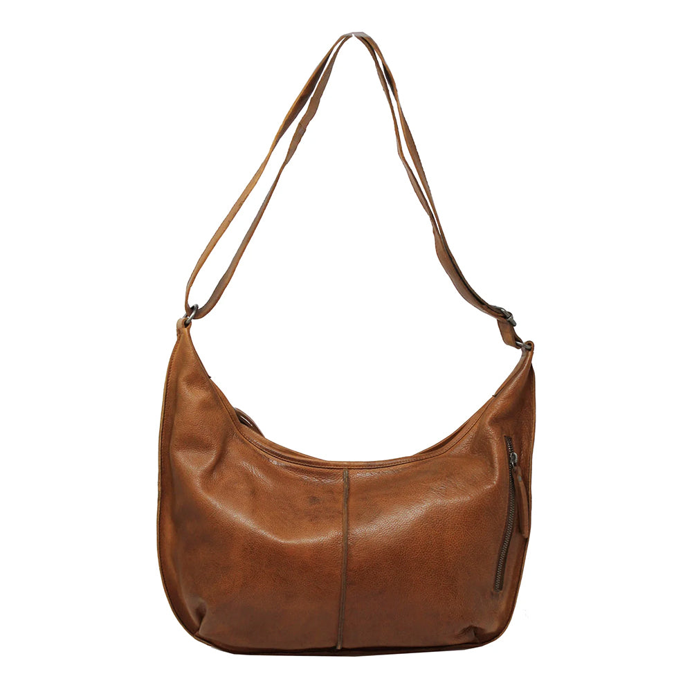 Leather Shoulder Bag: Jackson