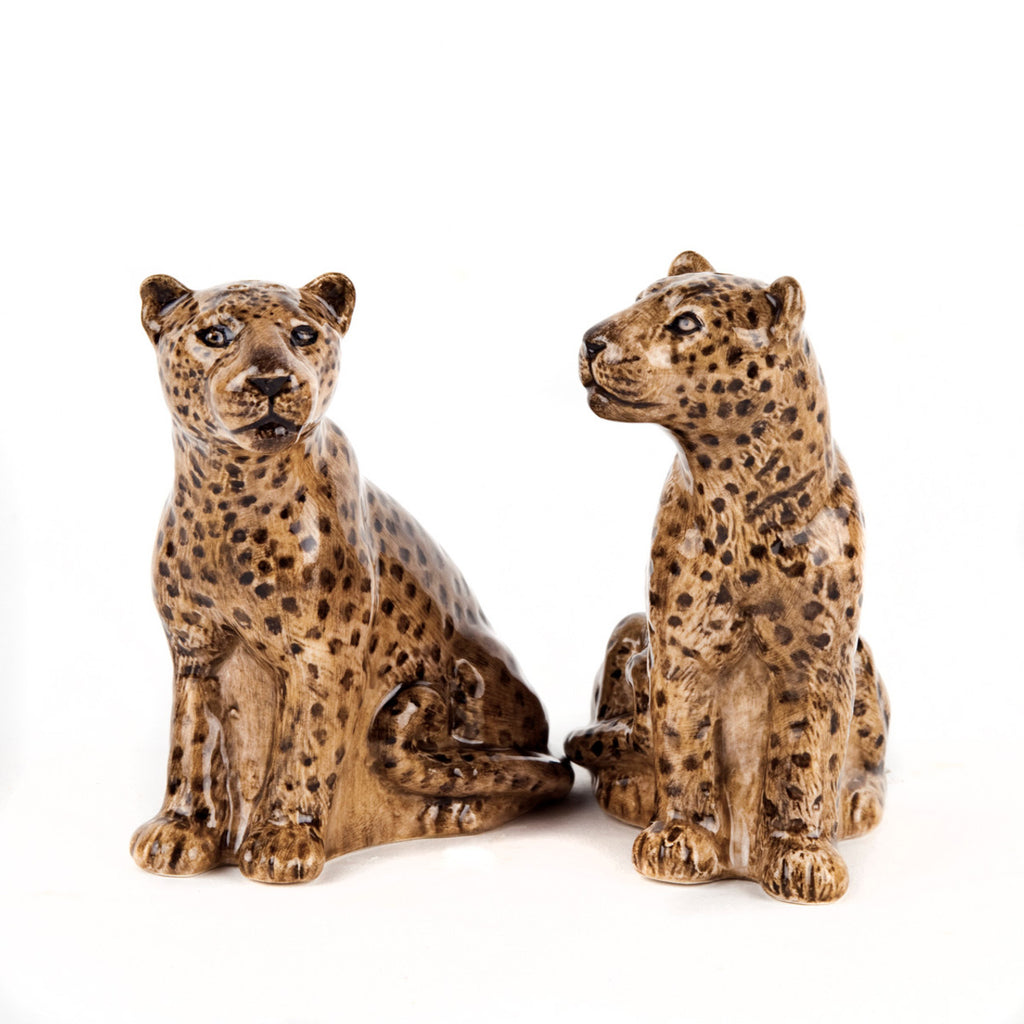 Leopard Salt and Pepper Shakers