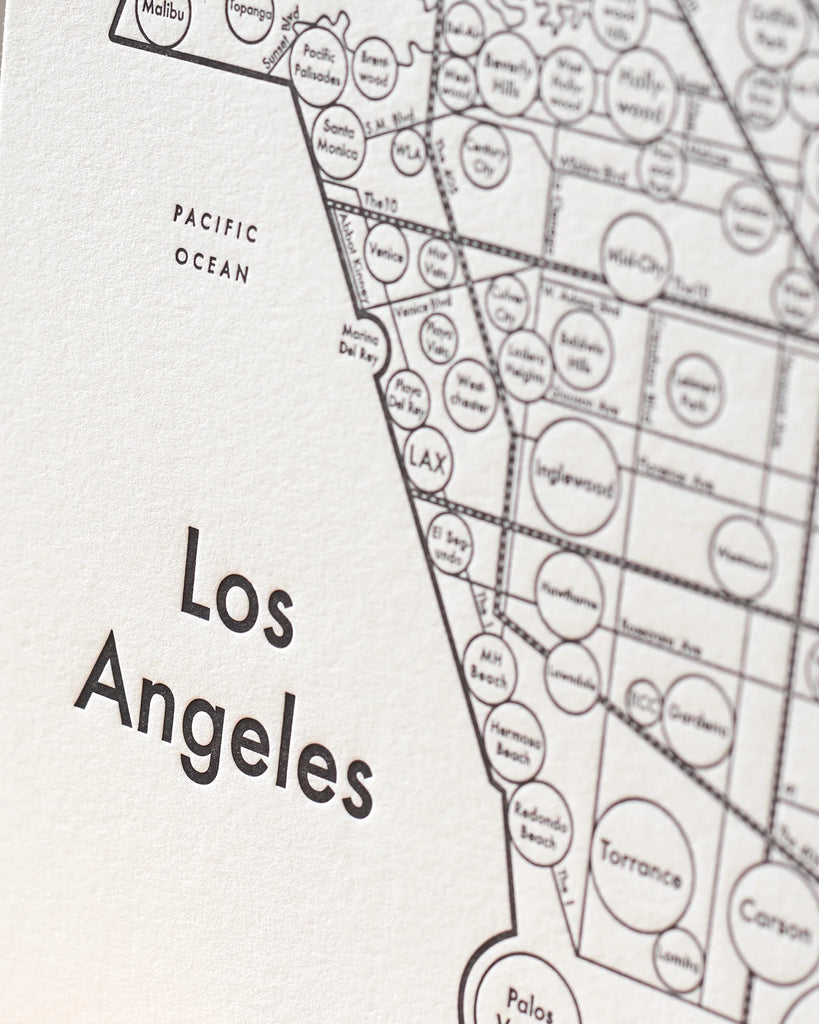 Cities Map Prints