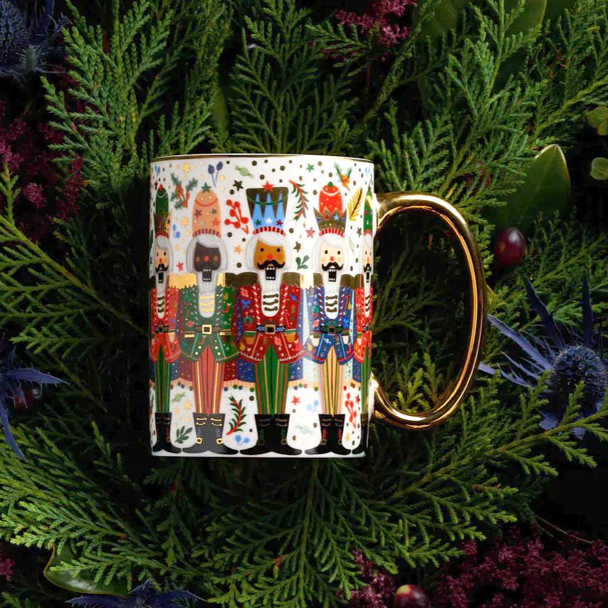 Nutcracker Brigade Porcelain Mug