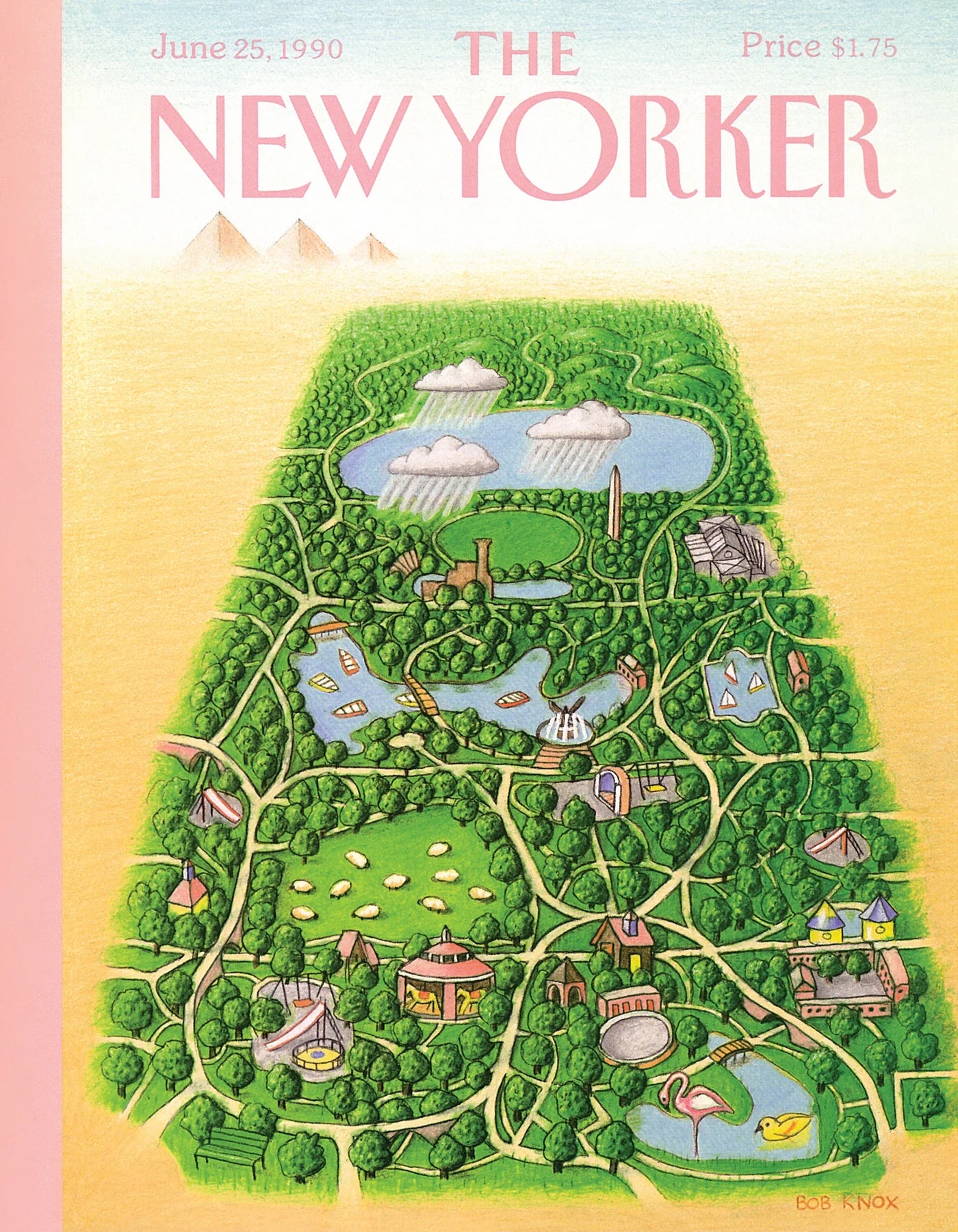 Central Park Oasis Mini New Yorker Puzzle | The New York Public