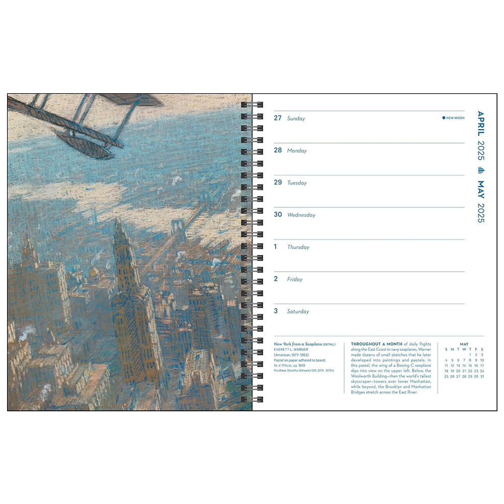 New York in Art 12-Month 2025 Engagement Calendar