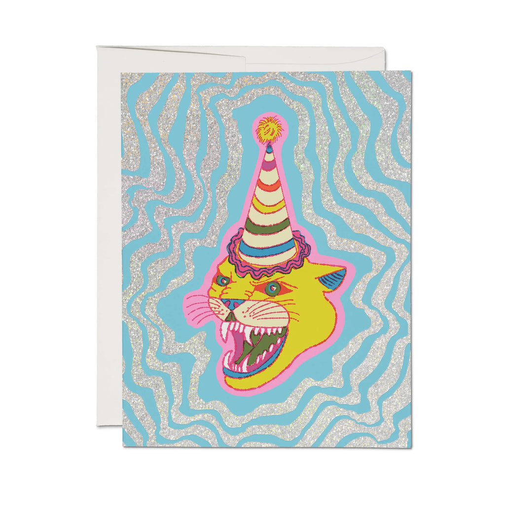 Party Hat Cat Notecard