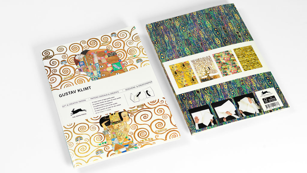 Gift Wrap Book: Gustav Klimt