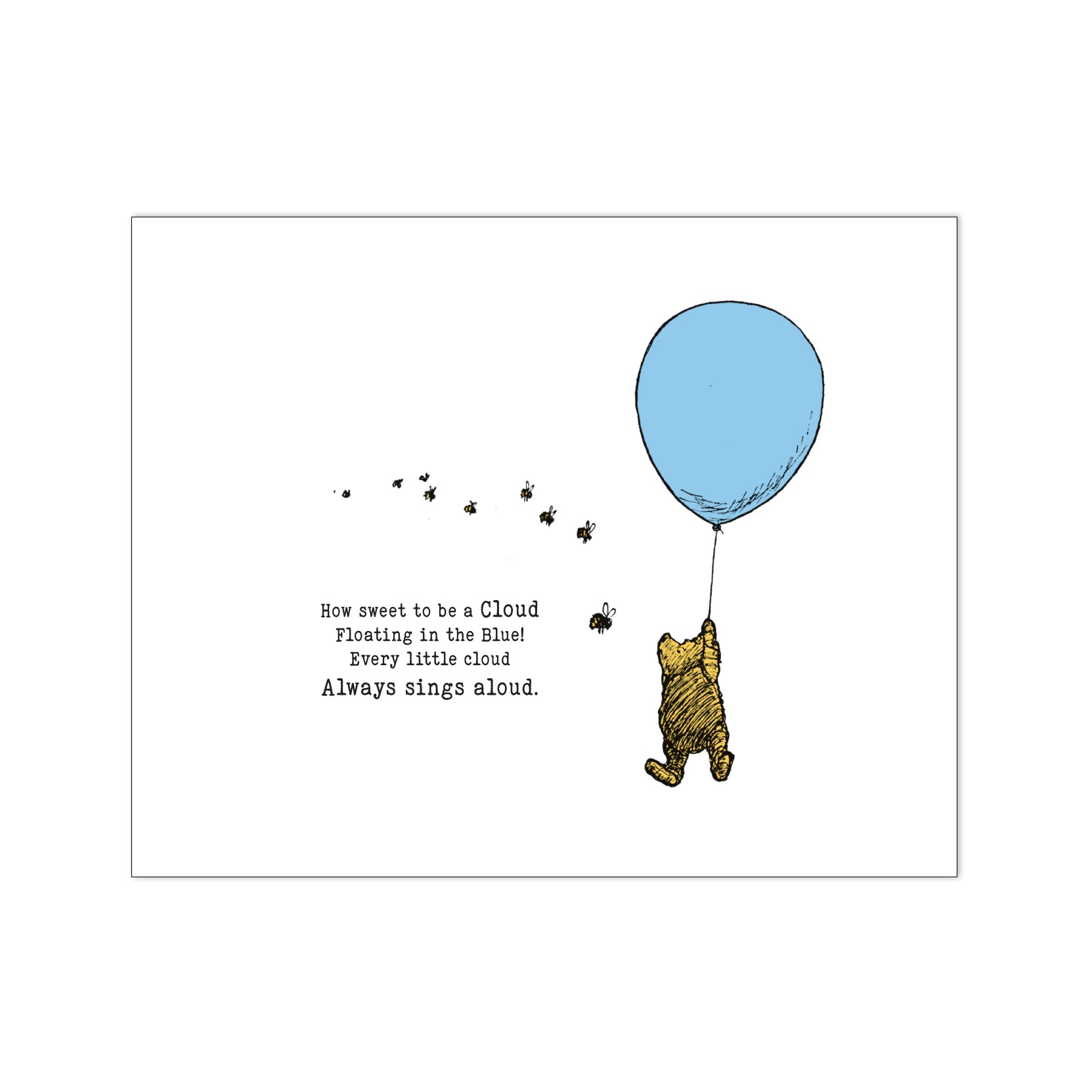 NYPL Winnie-the-Pooh Print | The New York Public Library Shop
