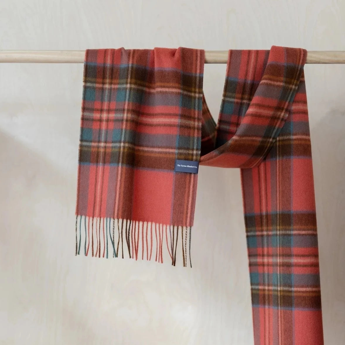 Stewart Royal Antique Tartan Lambswool Scarf