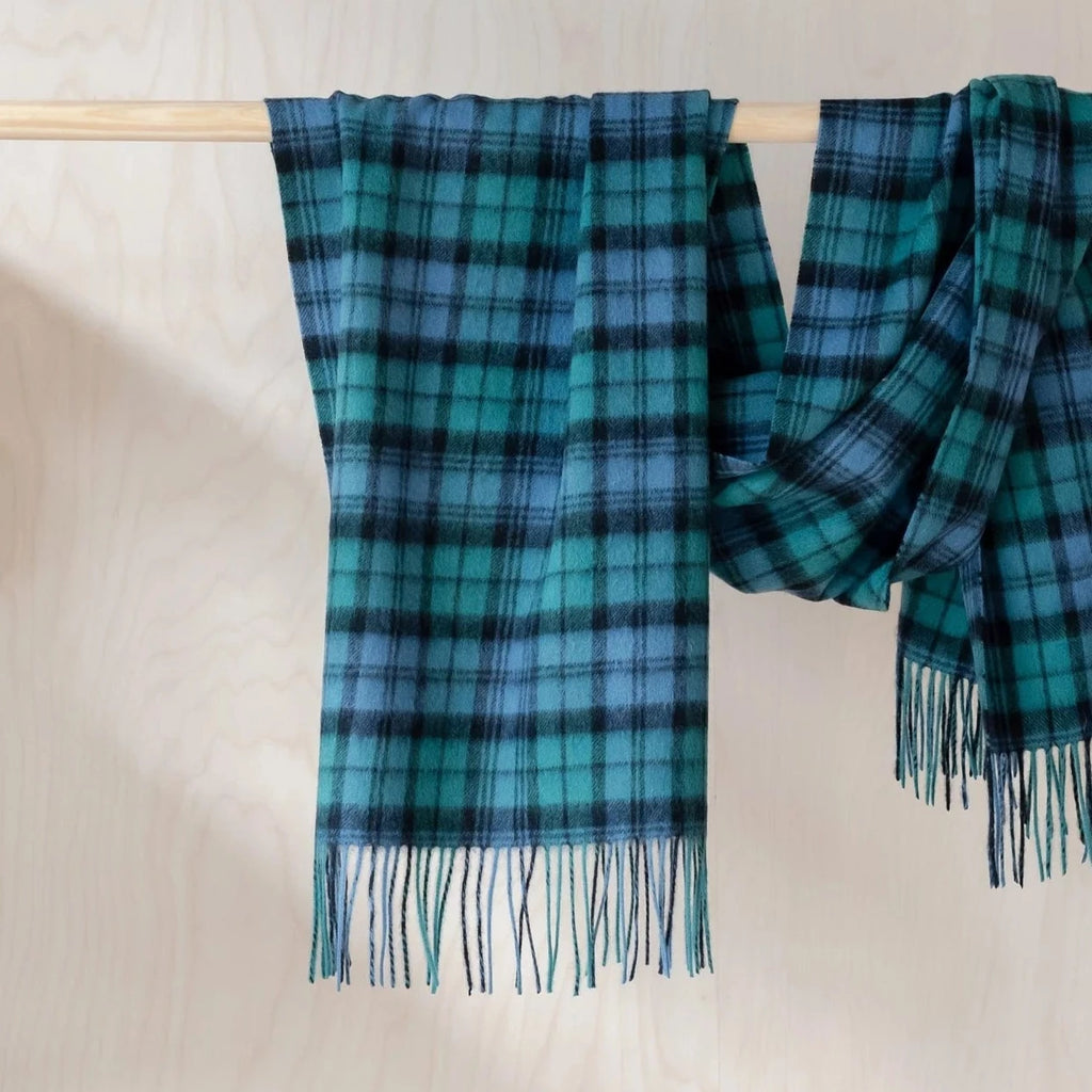 Campbell of Argyll Ancient Tartan Lambswool Oversized Scarf