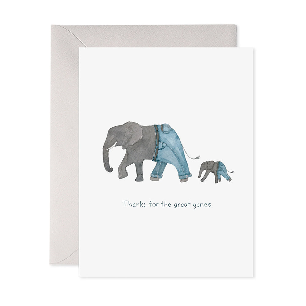 Elephant Genes Notecard