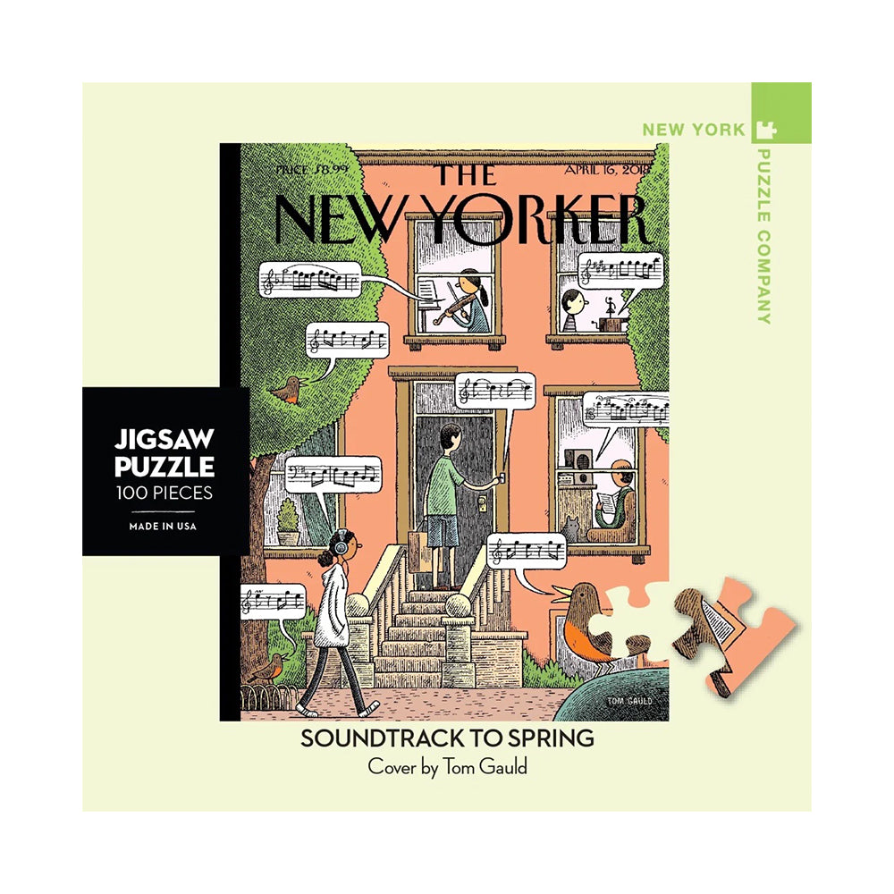 Soundtrack to Spring Mini New Yorker Puzzle