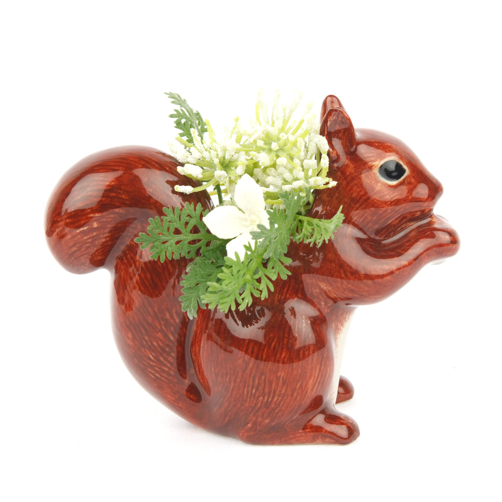 Squirrel Bud Vase