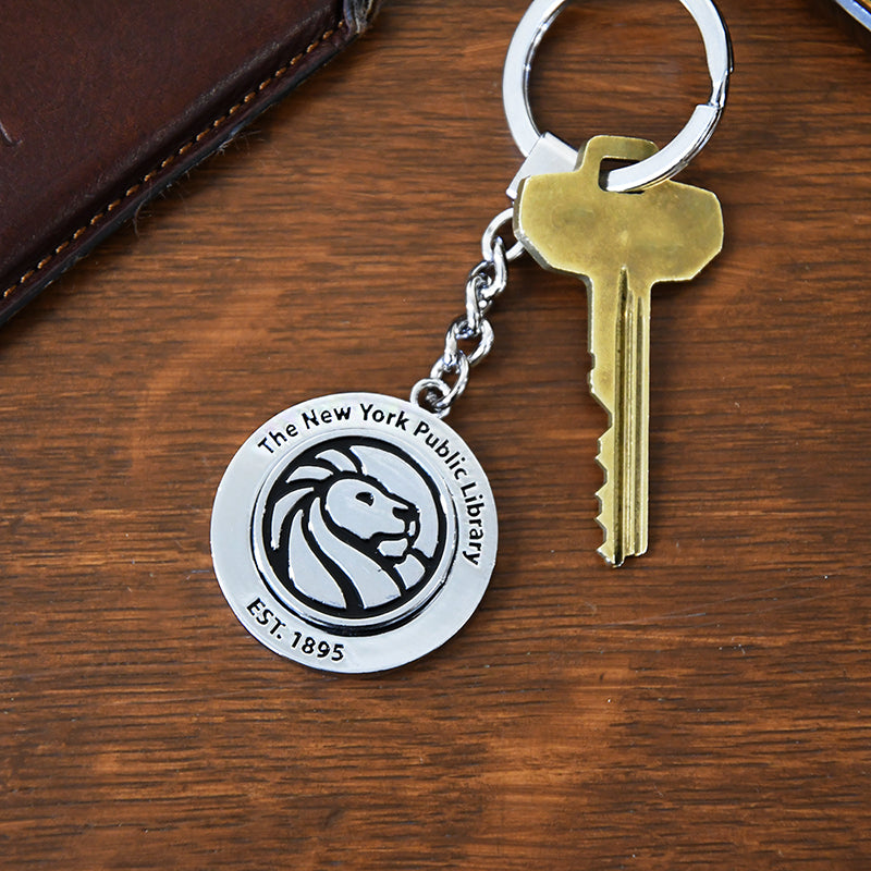 NYPL Swivel Keychain | The New York Public Library Shop