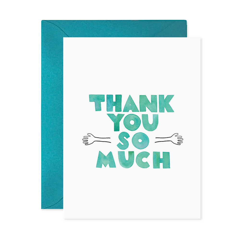 Thank You Hug Notecard