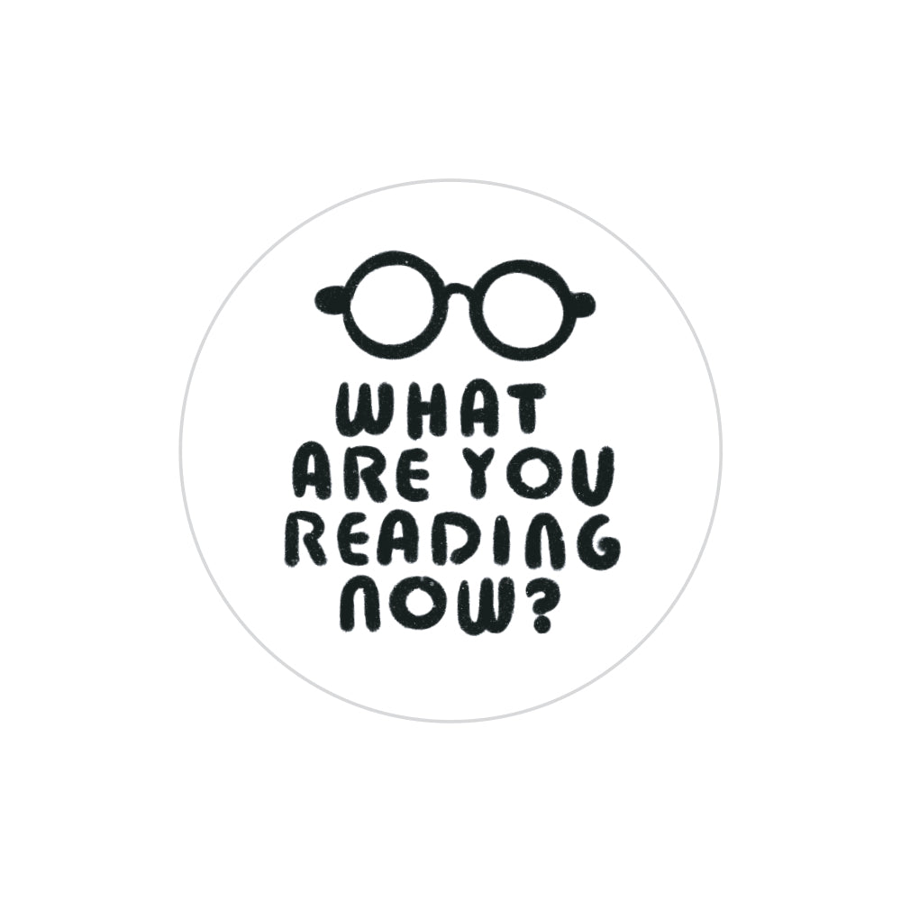 NYPL 'What Are You Reading Now?' Sticker
