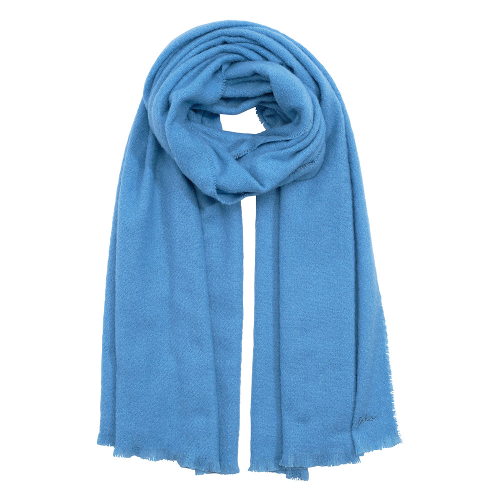 Buzzy Boucle Solid Scarf