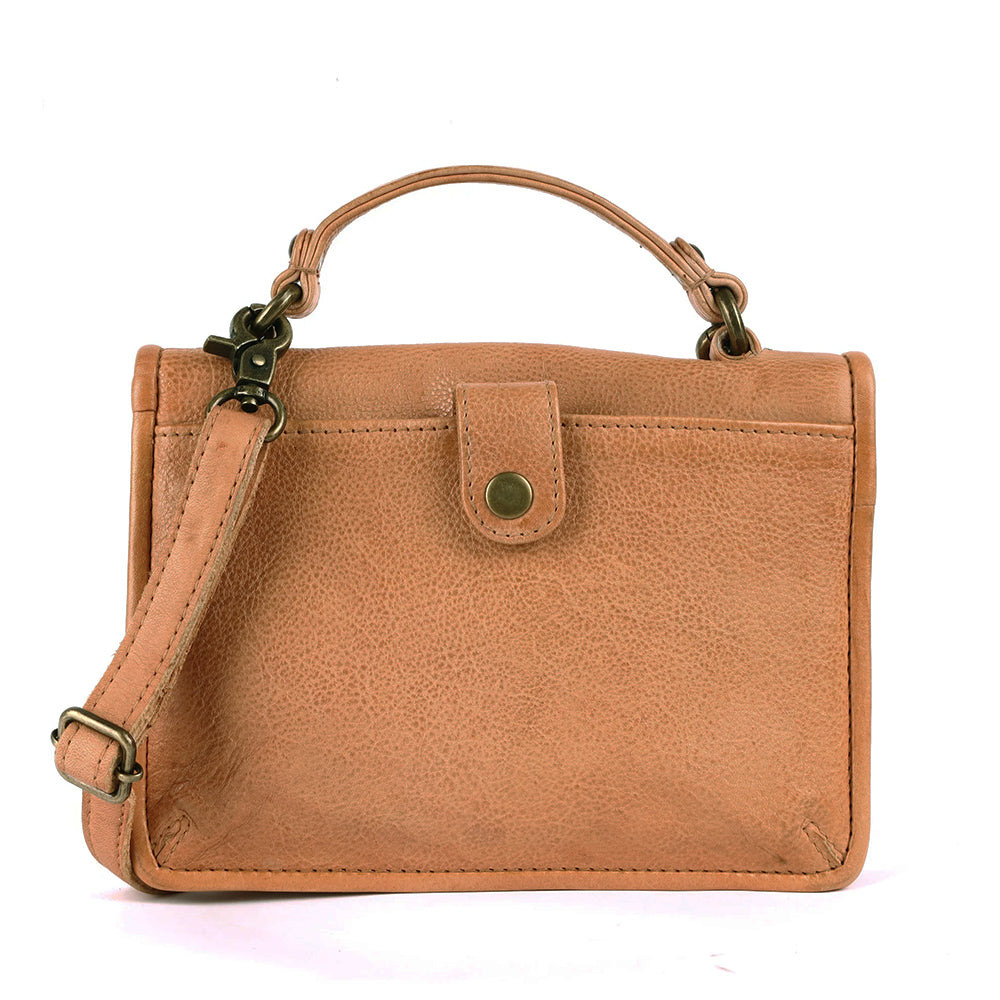 Leather Crossbody Bag: Arlo