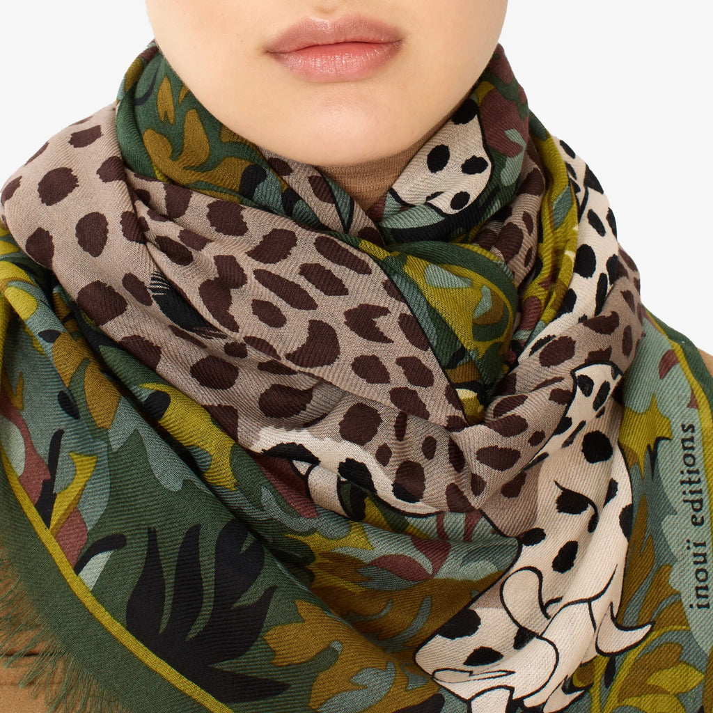 Mike Oblong Wool Scarf