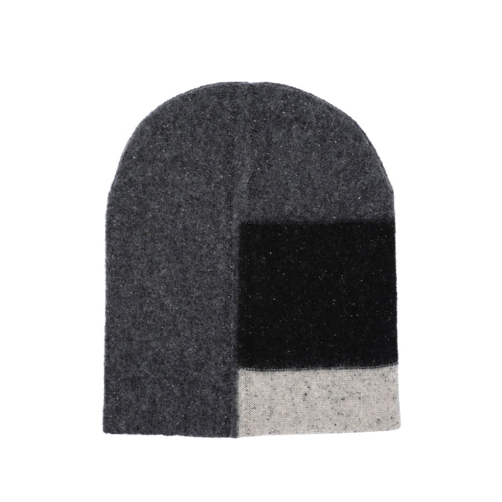 Patched Slouch Beanie