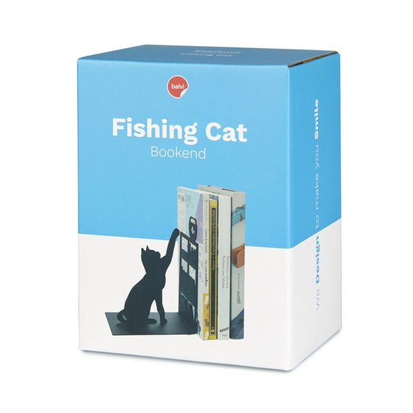 Fishing Cat Bookend | The New York Public Library Shop