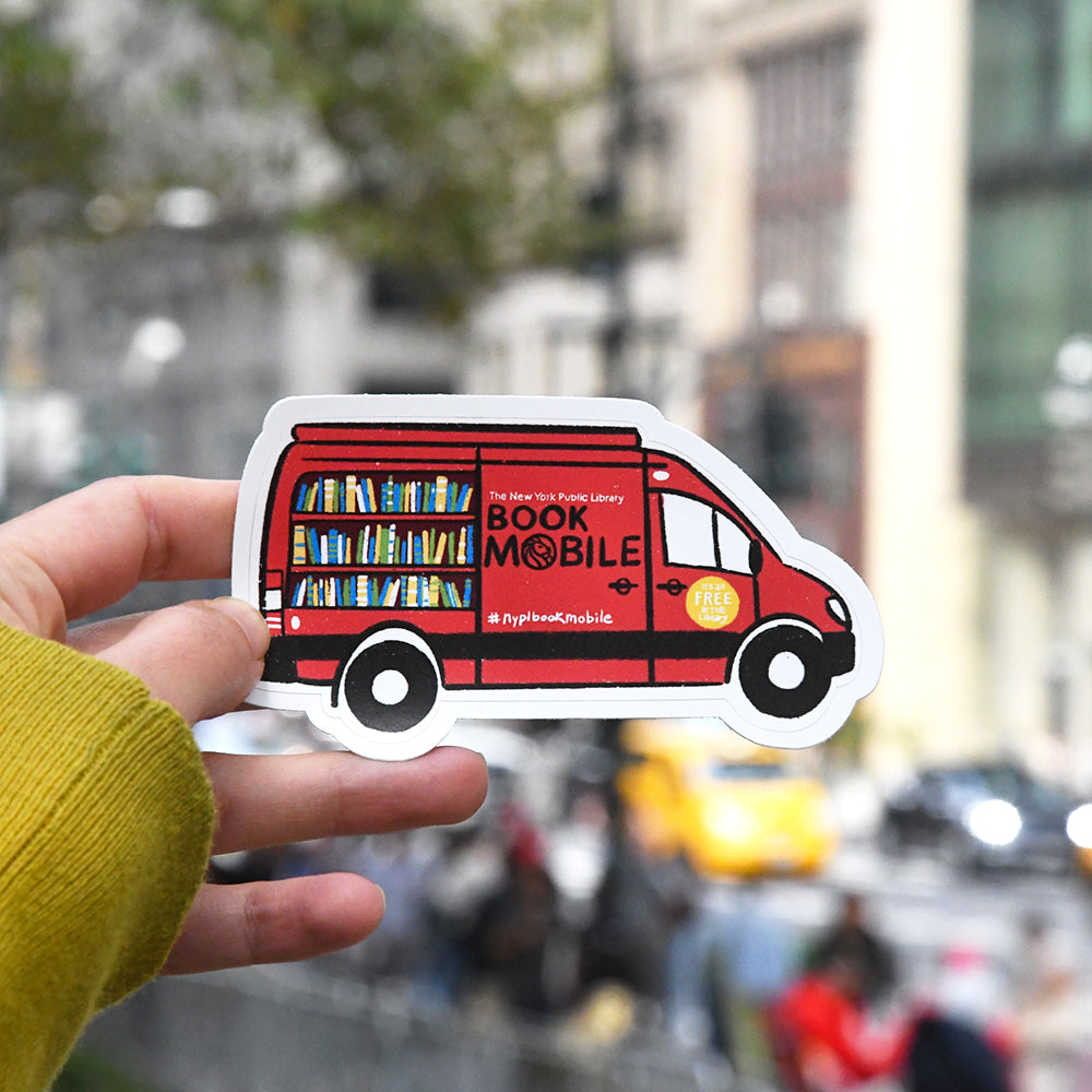 NYPL Bookmobile Sticker