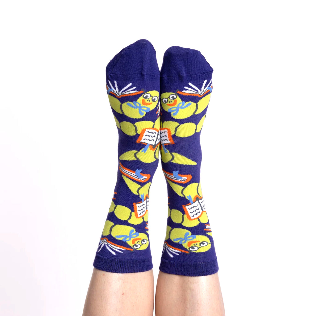 Bookworm Crew Women's Socks