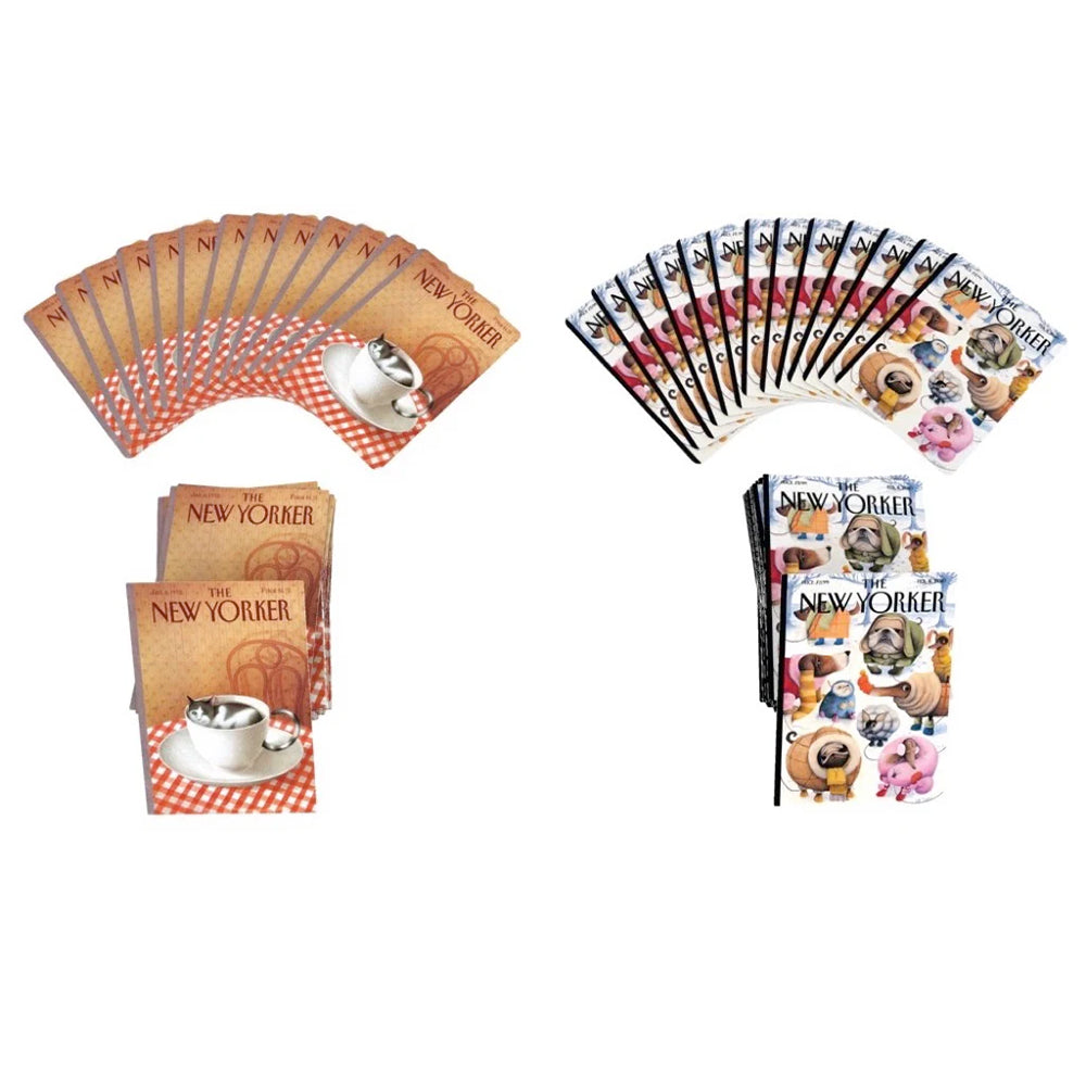 Dog & Cat Cartoons Double Deck Playing Cards