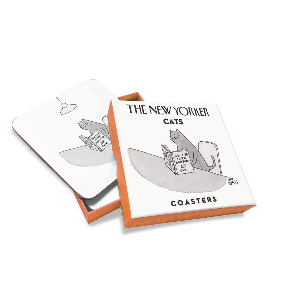 Cats New Yorker Coasters