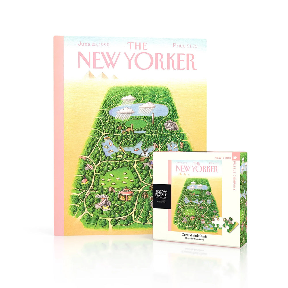 Central Park Oasis Mini New Yorker Puzzle | The New York Public