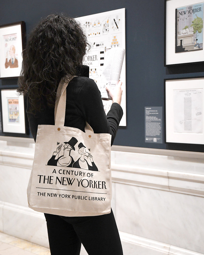 NYPL 'A Century of the New Yorker' Tote Bag