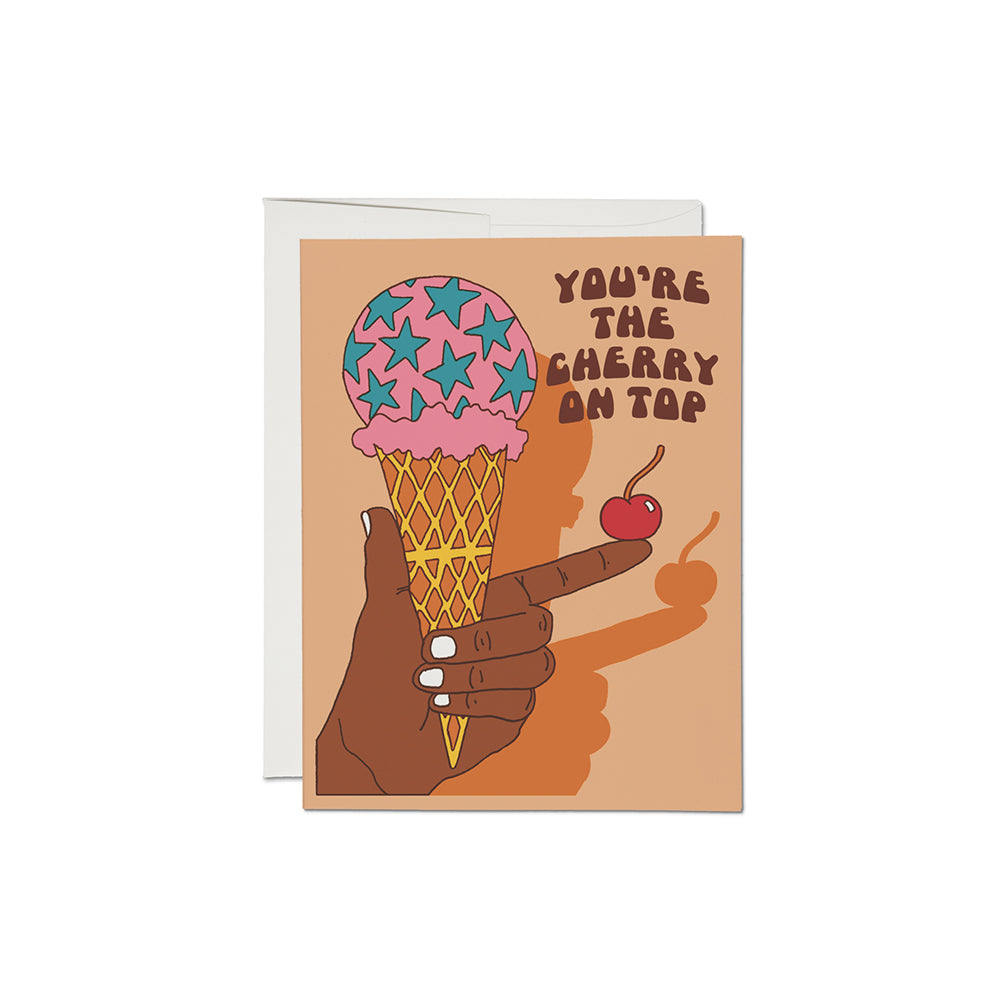 You're The Cherry On Top Notecard