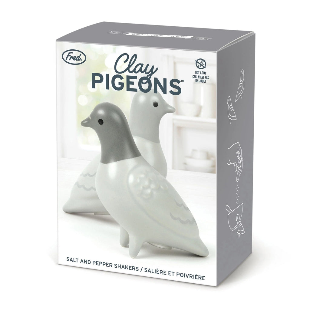 Pigeon Salt & Pepper Shakers