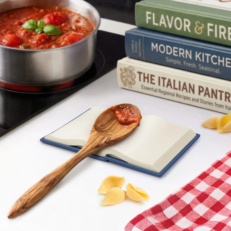 Cook's Book Spoon Rest