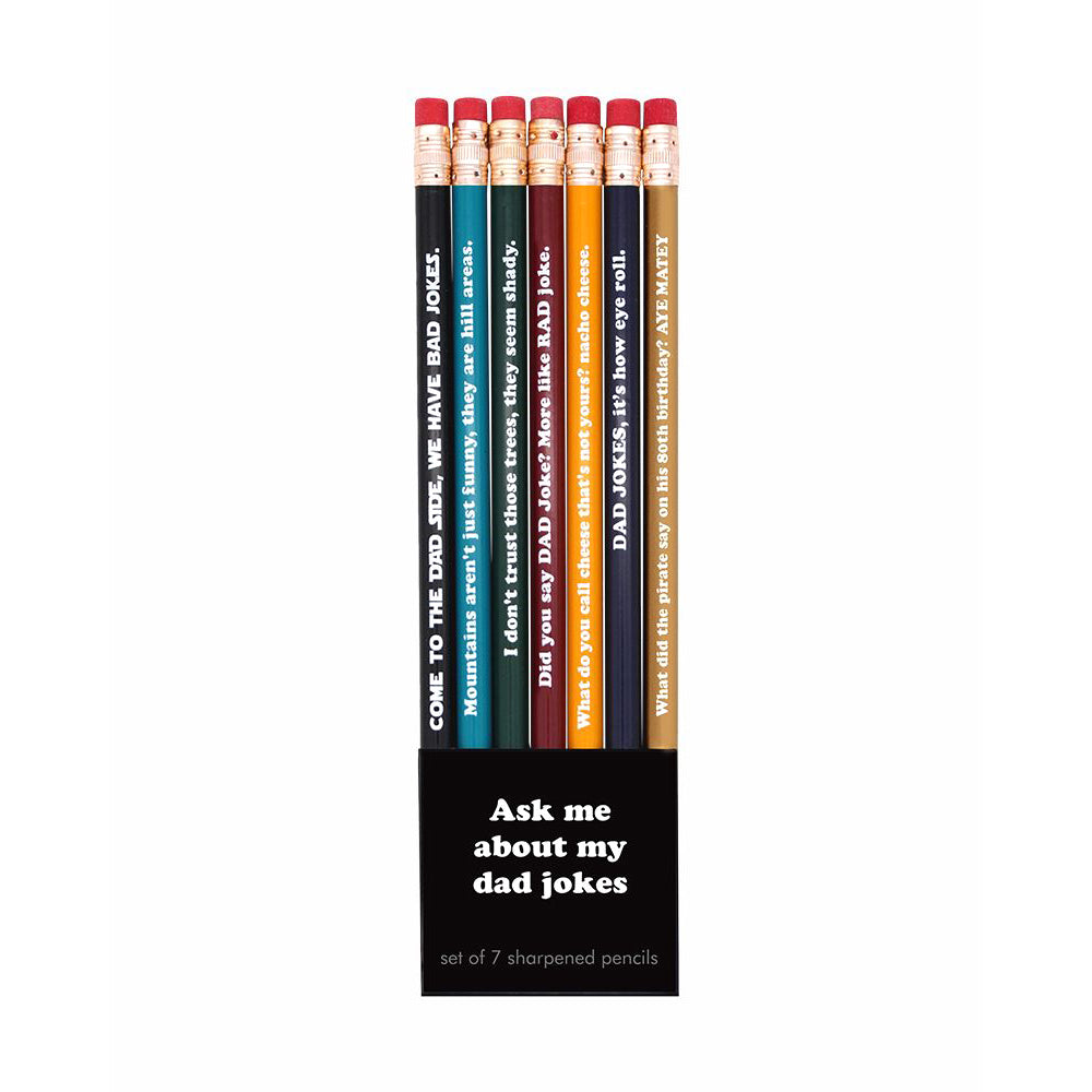 Dad Jokes Pencil Set  The New York Public Library Shop