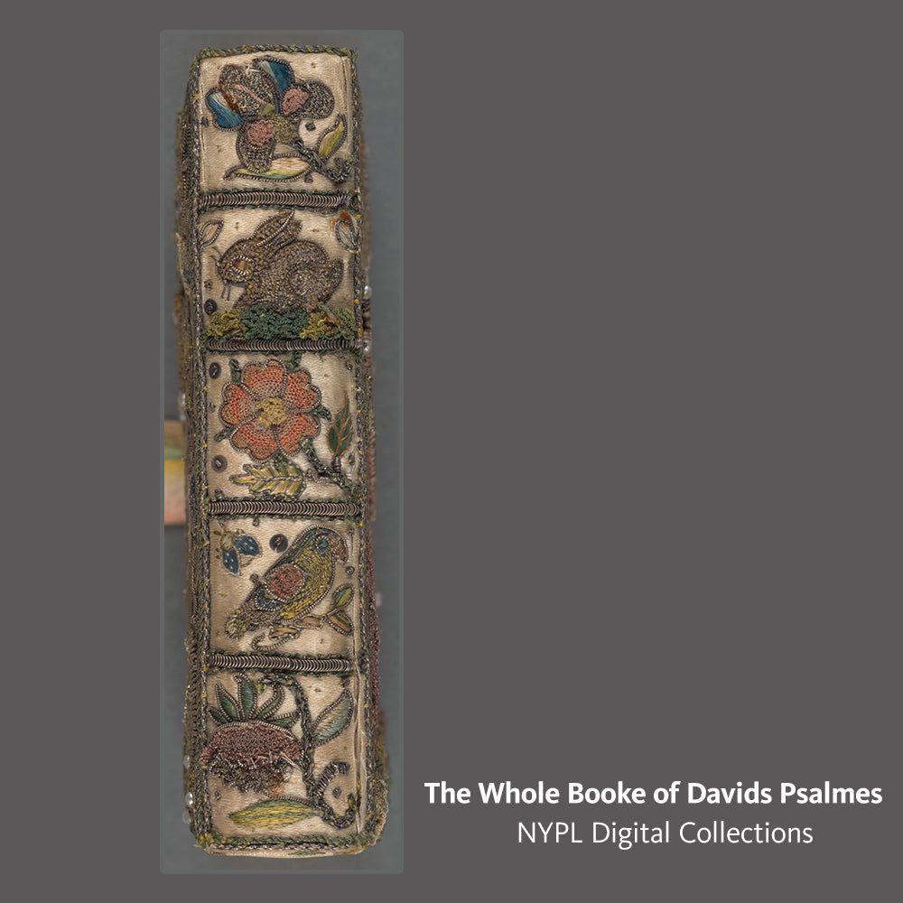 NYPL Psalms Oblong Silk Scarf