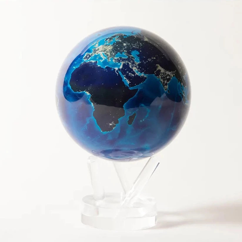 Mova Rotating Earth at Night Globe