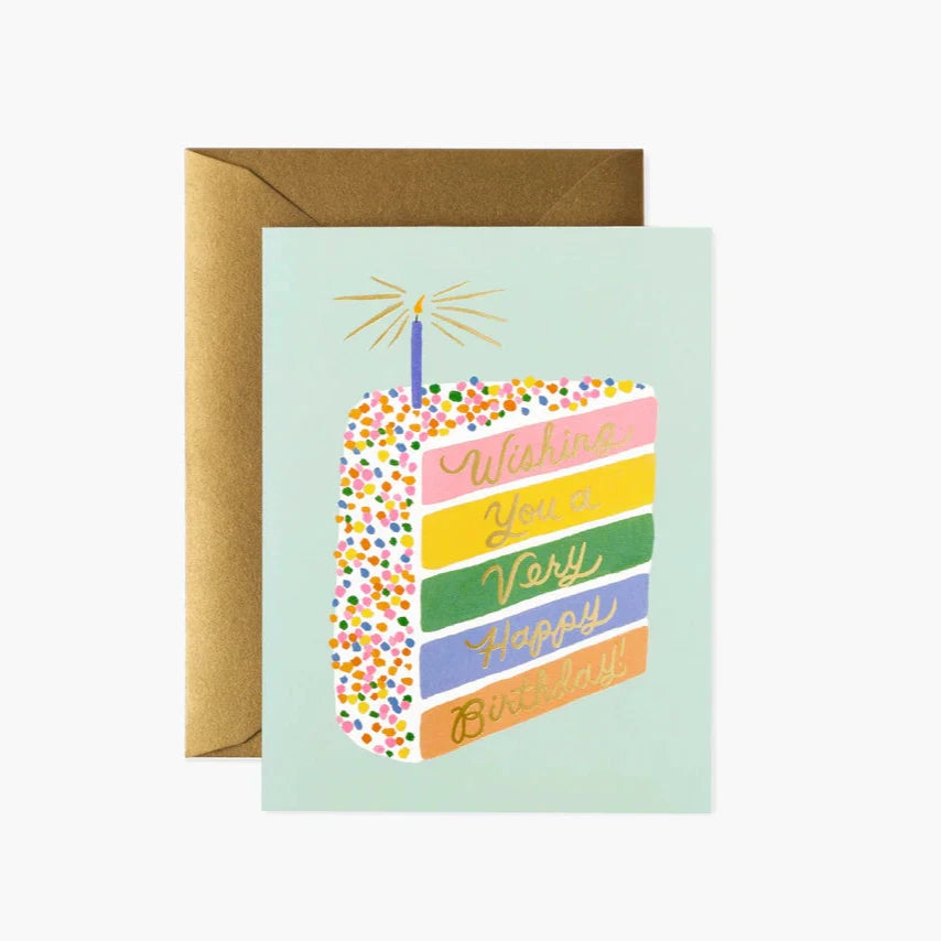 Cake Slice Birthday Notecard