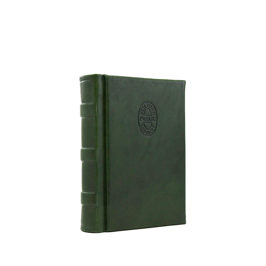 Forest Hardcover Leather NYPL Stamp Journal