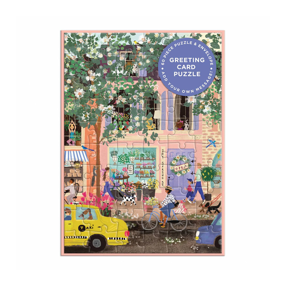 Joy Laforme Spring Street Greeting Card Puzzle