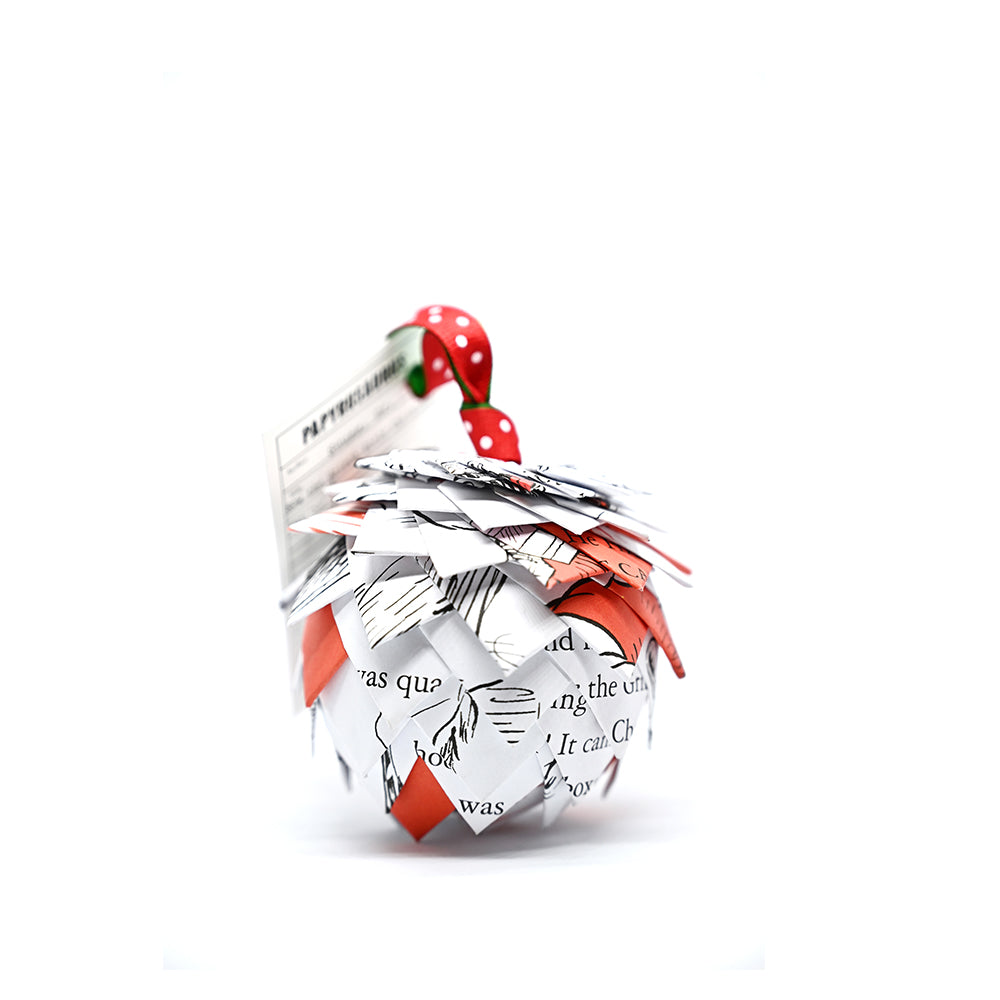 How the Grinch Stole Christmas Book Page Ornament