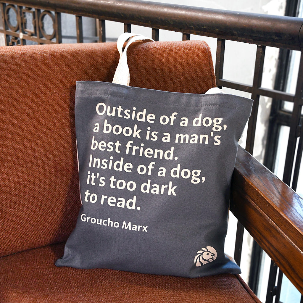 NYPL Groucho Marx Tote Bag