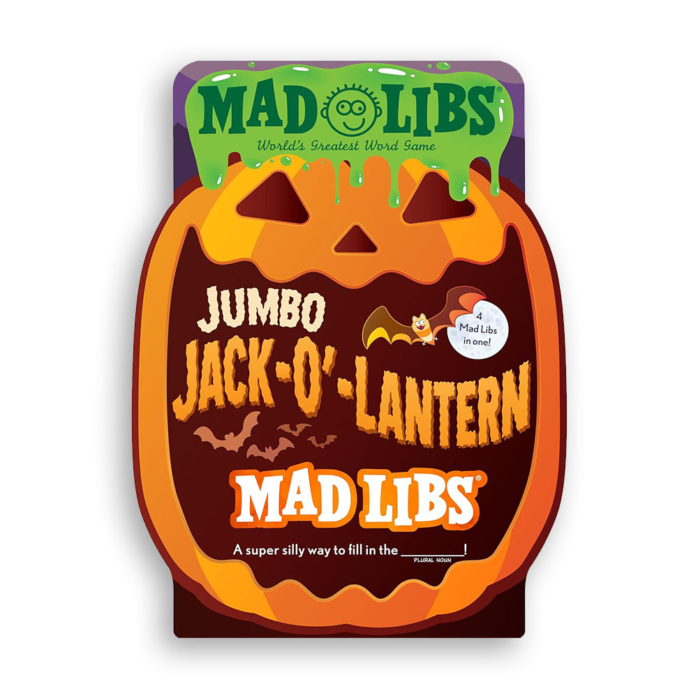 Jumbo Jack-O'-Lantern Mad Libs