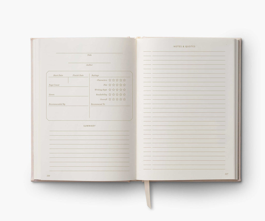 Book Club Embroidered Book Journal | The New York Public Library Shop