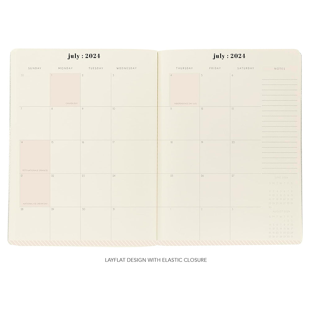 2025 Joyful Landscape 18-Month Monthly Planner