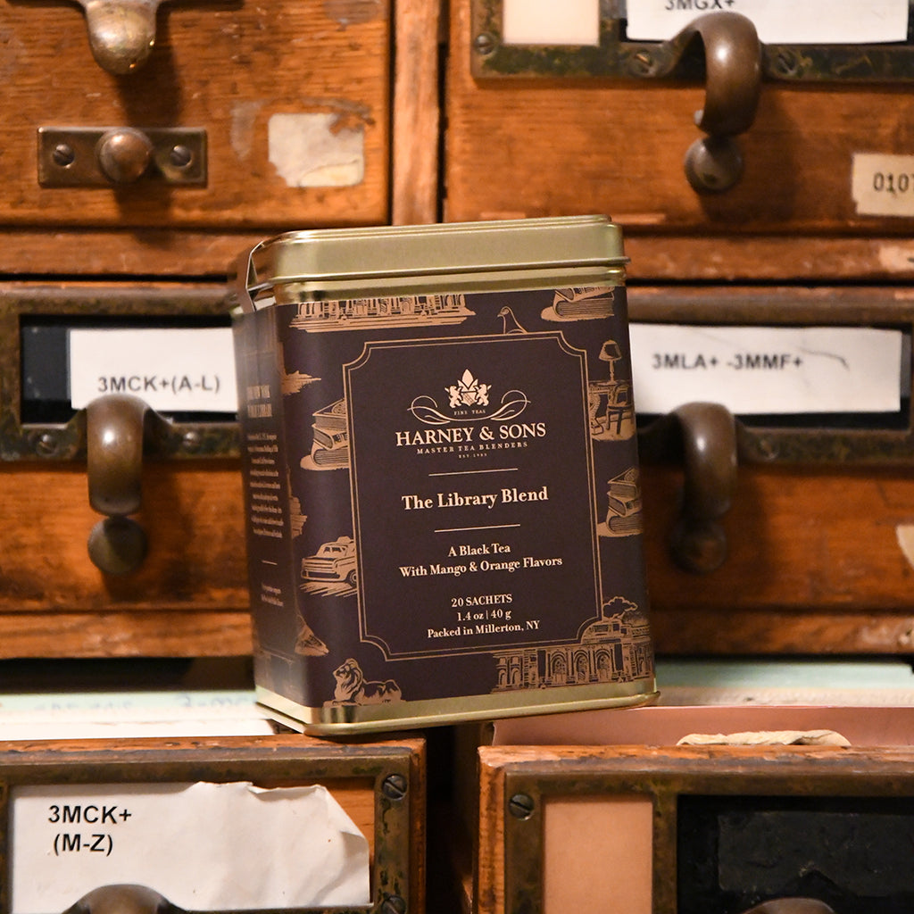 NYPL 'The Library Blend' Black Tea Tin | The New York Public Library Shop