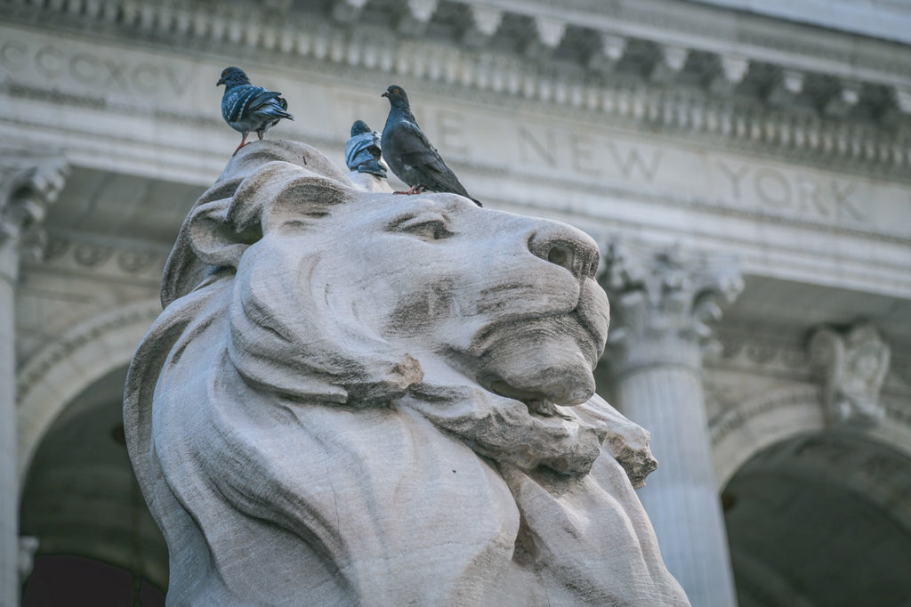 NYPL Library Lion Micro Puzzle